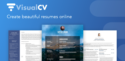 Resume Builder & CV Maker By VisualCV pc screenshot