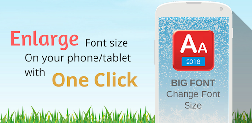 Big Font - Change Font Size & Larger Font pc screenshot Big Font - Change Font Size & Larger Font pc screenshot