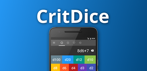CritDice - Dice Roller pc screenshot CritDice - Dice Roller pc screenshot