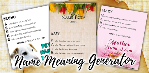 Name Meaning Generator – Free Poem Maker pc screenshot Name Meaning Generator – Free Poem Maker pc screenshot