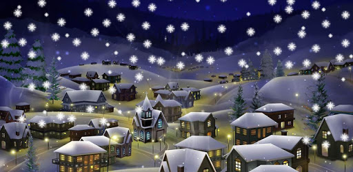 Snow Night City wallpaper PRO pc screenshot Snow Night City wallpaper PRO pc screenshot