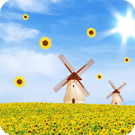 Sunflower Live Wallpaper FREE icon