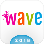 Wave Keyboard Background - Animations, Emojis, GIF for pc icon