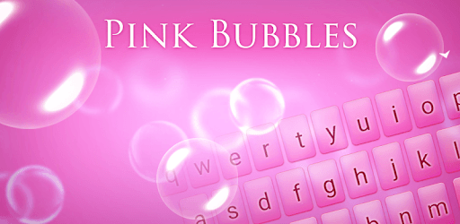 Pink Bubbles Animated Keyboard + Live Wallpaper pc screenshot Pink Bubbles Animated Keyboard + Live Wallpaper pc screenshot