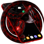 Snake Attack Live Wallpaper & Animated Keyboard icon