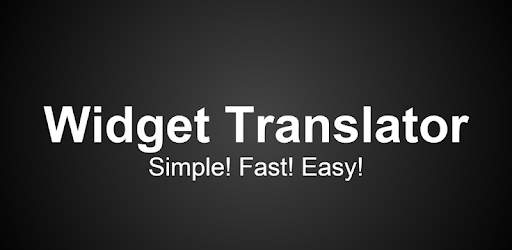 Widget Translate pc screenshot