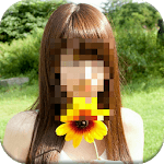 Mosaic Pixelate Censor Photo icon