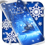 Winter snow wallpaper icon