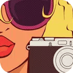 Retro Photo Camera icon