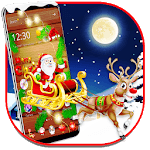 Wooden Merry Christmas theme icon