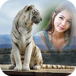 White tiger Photo Frame icon