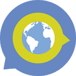International calling: WorldChat App icon