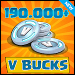V bucks Battle Royale trick icon