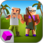 Cube Island Online Survival 3D icon