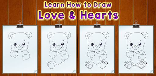 Learn How to Draw Love Hearts pc screenshot