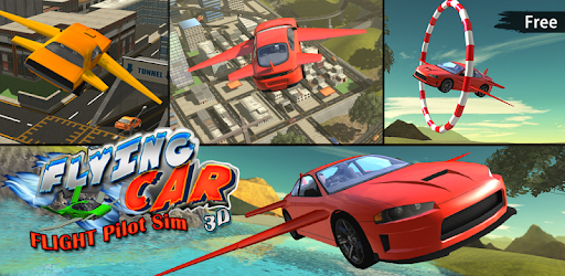Flying Car Flight Pilot 3D pc screenshot Flying Car Flight Pilot 3D pc screenshot