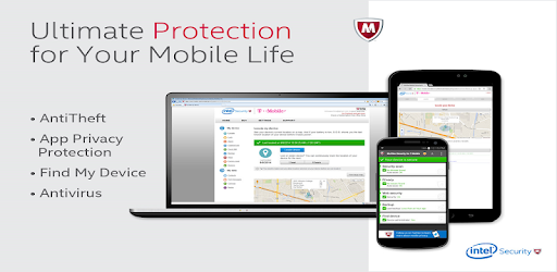 McAfee® Security for T-Mobile pc screenshot