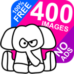 24hday coloring free no ads icon