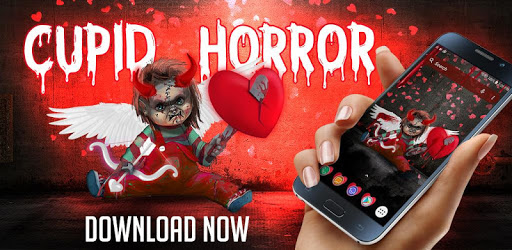 Scary Doll Cupid Theme - Wallpapers and Icons pc screenshot