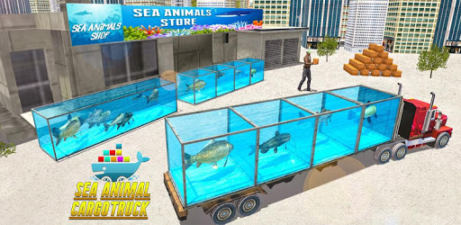 Transport Sea Animals Truck Cargo pc screenshot