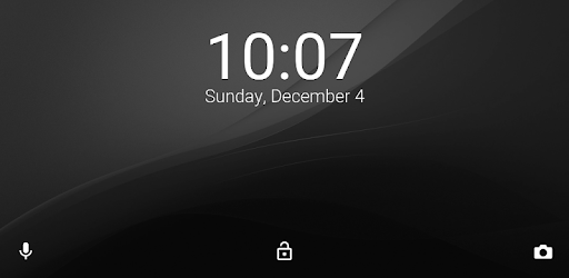 B/W theme for XPERIA pc screenshot