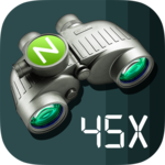 Binoculars 45x zoom Night capture icon