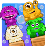 Block Angry Monsters - free colorful puzzle game icon