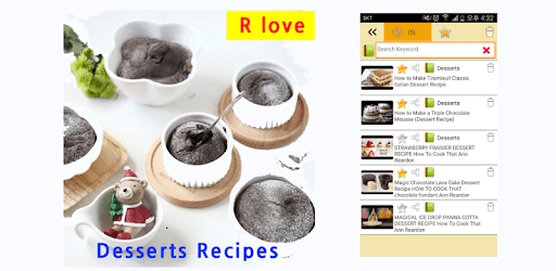 Desserts Recipes(R) - cooking pc screenshot Desserts Recipes(R) - cooking pc screenshot