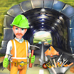 Build A Tunnel Road: Village Construction Games icon
