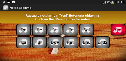 Virtual Baglama With Notes pc screenshot