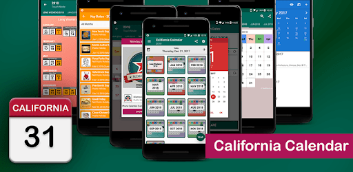 California Calendar 2019 - 2020 pc screenshot California Calendar 2019 - 2020 pc screenshot