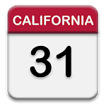 California Calendar 2019 - 2020 icon