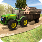 Farmer Heavy Duty Tractor Driving Sim 2018 icon