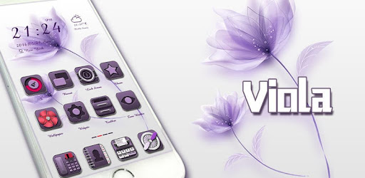 Viola Theme - ZERO Launcher pc screenshot