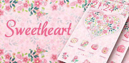 Sweet Heart Theme-ZEROLauncher pc screenshot