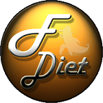 Diet fit plan icon