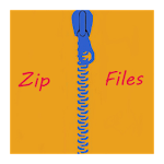 Compress Files Zip Small Size icon