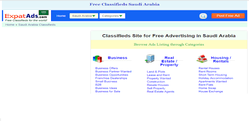 Saudi Arabia Free Classifieds Ads KSA Saudi app pc screenshot Saudi Arabia Free Classifieds Ads KSA Saudi app pc screenshot