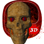 Skull Axe 3D Theme icon