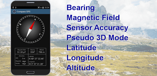 Compass with GPS pc screenshot Compass with GPS pc screenshot