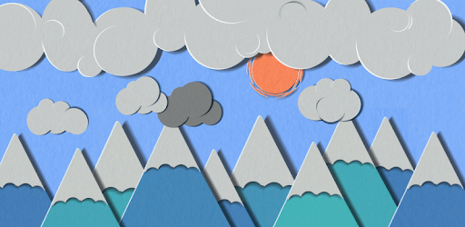 Paper Sky Live Wallpaper pc screenshot Paper Sky Live Wallpaper pc screenshot