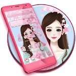 Cute Fashion Girl icon