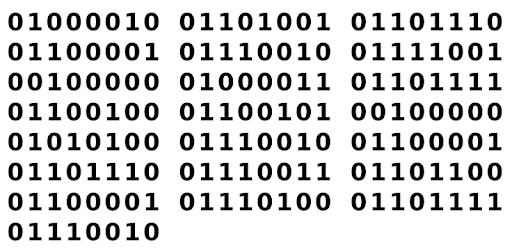 Binary Code Translator pc screenshot Binary Code Translator pc screenshot