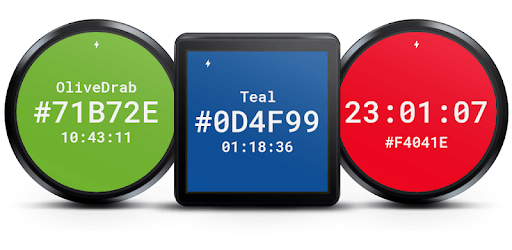 Hex Color Watch Face pc screenshot Hex Color Watch Face pc screenshot