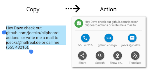 Clipboard Actions & Manager pc screenshot Clipboard Actions & Manager pc screenshot