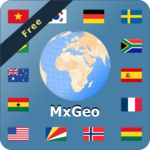 World atlas & world map MxGeo icon
