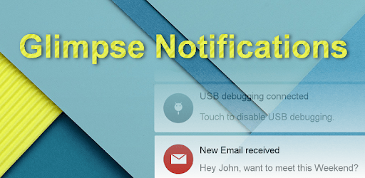 Glimpse Notifications pc screenshot