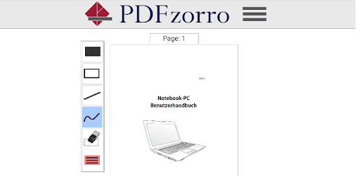 PDFzorro - PDF Editor pc screenshot PDFzorro - PDF Editor pc screenshot