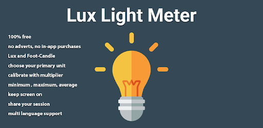 Lux Light Meter pc screenshot Lux Light Meter pc screenshot