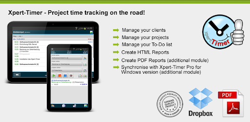 Xpert-Timer Time Tracker Trial pc screenshot